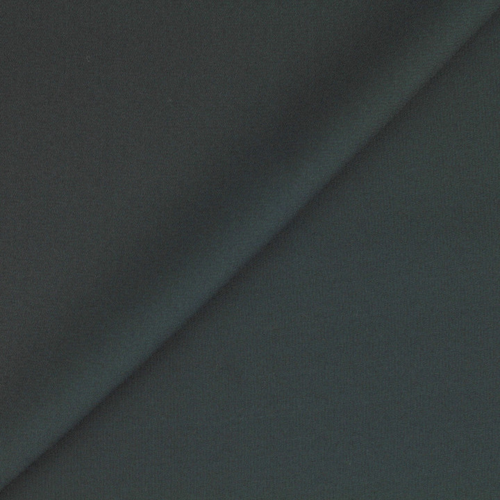 Tissu polyester micro fibre uni bleu foncé