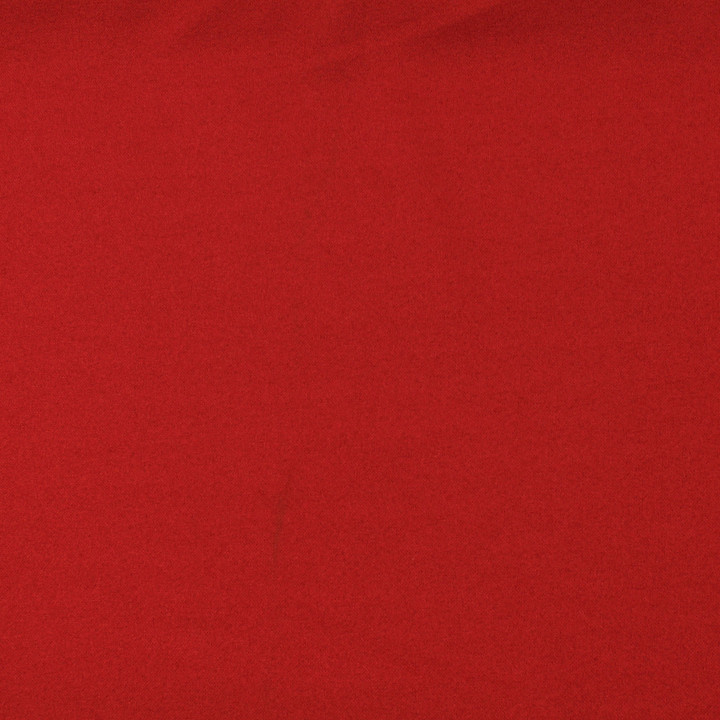 Tissu Uni en Polyester et Viscose Bordeaux