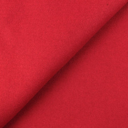 Tissus laine polyester bordeaux - Toucher Cachemire | Moline