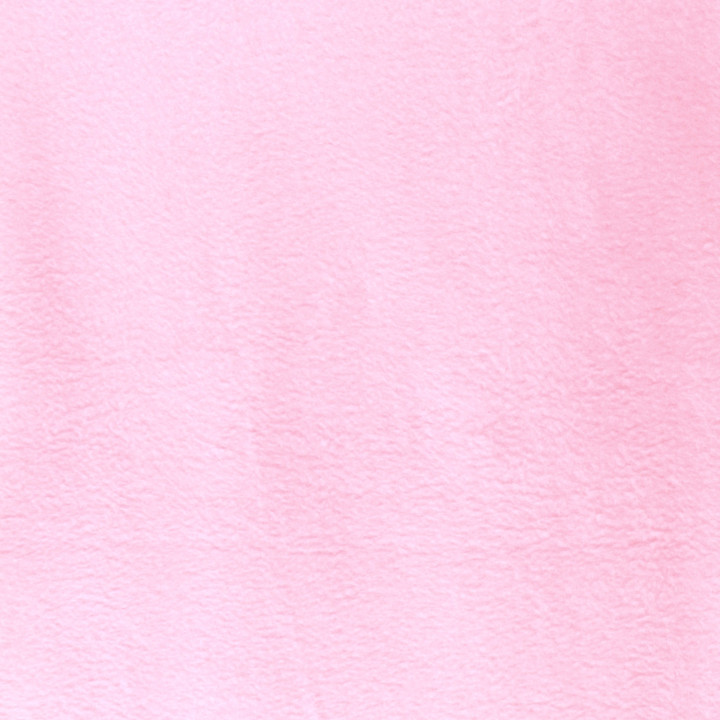 Tissu polaire uni rose
