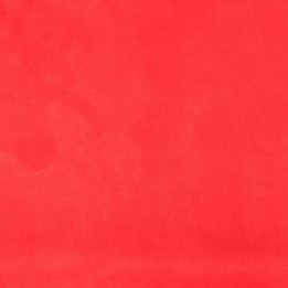 Tissu suédine rouge uni - Qualité supérieur