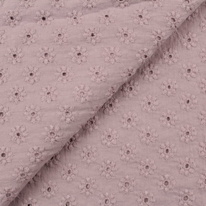 Tissu vichy à petits carreaux rouge et blanc