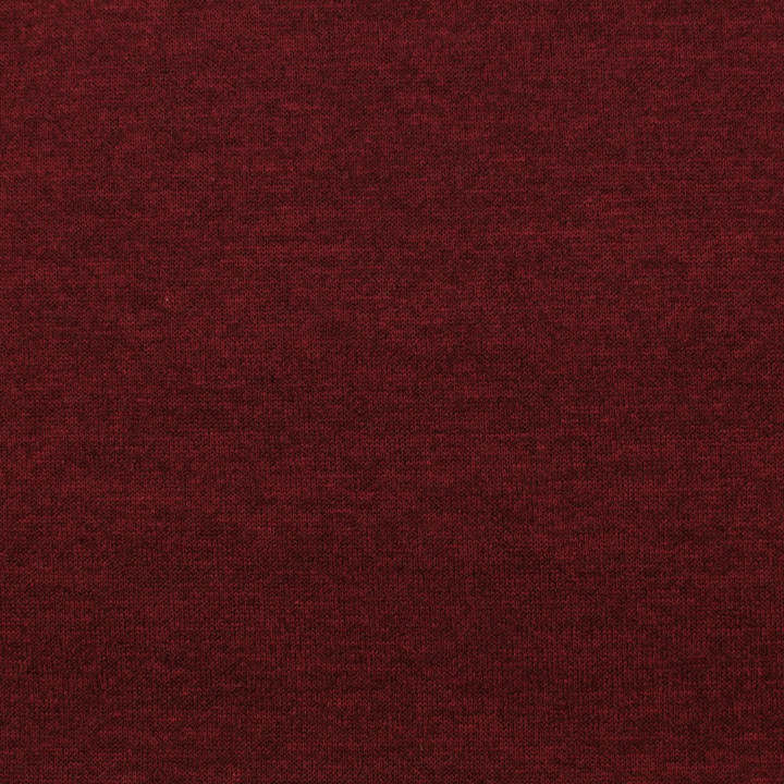 Tissu jersey maillé en teinte uni prune, doux et extensible