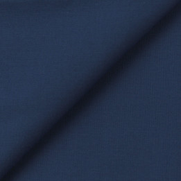 Tissu Coton Lainage Bleu Uni – coupon de 3 m | Moline