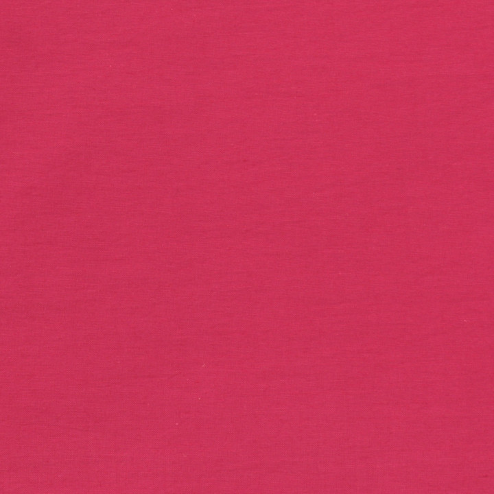 Tissu Coton Fuchsia Uni – Léger, Doux et Facile à Coudre – Idéal pour Chemises et Vêtements