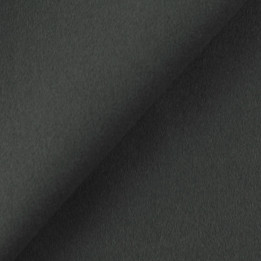 Tissu Caban Gris Foncé Uni Épais – Chaleureux et Resistant – Haute qualité - Fabrication française