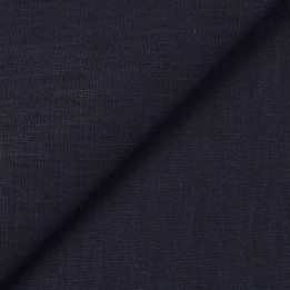 Tissu coton double gaze uni de couleur prune – coupon de 3 m | Moline