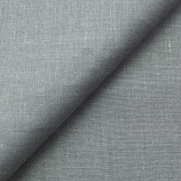 Tissu Lin Uni Gris Clair Anthracite – Élégance Naturelle & Style Contemporain