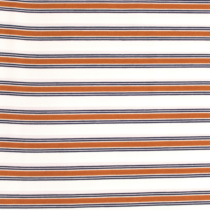 Tissu Beige à Rayures Marron et Noires – Élégance Classique & Style Intemporel