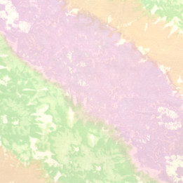 Tissu Imprimé Floral Pastel Rose, Vert et Beige