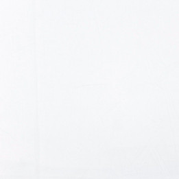 Tissu popeline de coton blanc uni – Tissu fin, doux et léger – Idéal couture, chemises & doublures