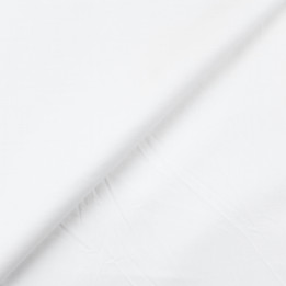 Tissu popeline de coton blanc uni – coupon de 3 m | Moline