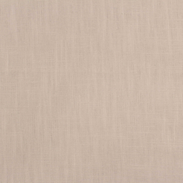 Tissu 100% Lin Uni Beige – Naturel, Léger et Haut de Gamme pour Vêtements Élégants, Décoration Chic et Projets Créatifs