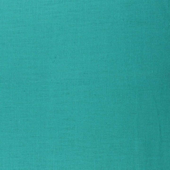 Tissu Lin Uni Vert Canard / Vert Pin – Lin Naturel Haut de Gamme