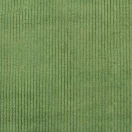 Tissu velours côtelé vert uni – Doux, élégant et polyvalent