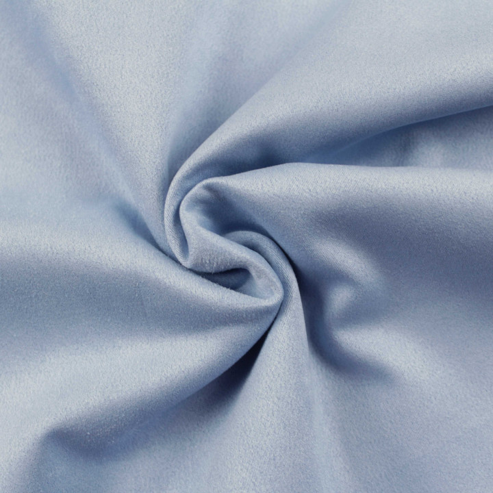 Tissu Suédine Bleu Ciel Uni – Suédine Douce Peau de Pêche | Couture Mode, Déco & Accessoires