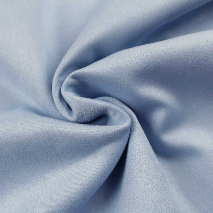 Tissu Suédine Bleu Ciel Uni – Suédine Douce Peau de Pêche | Couture Mode, Déco & Accessoires