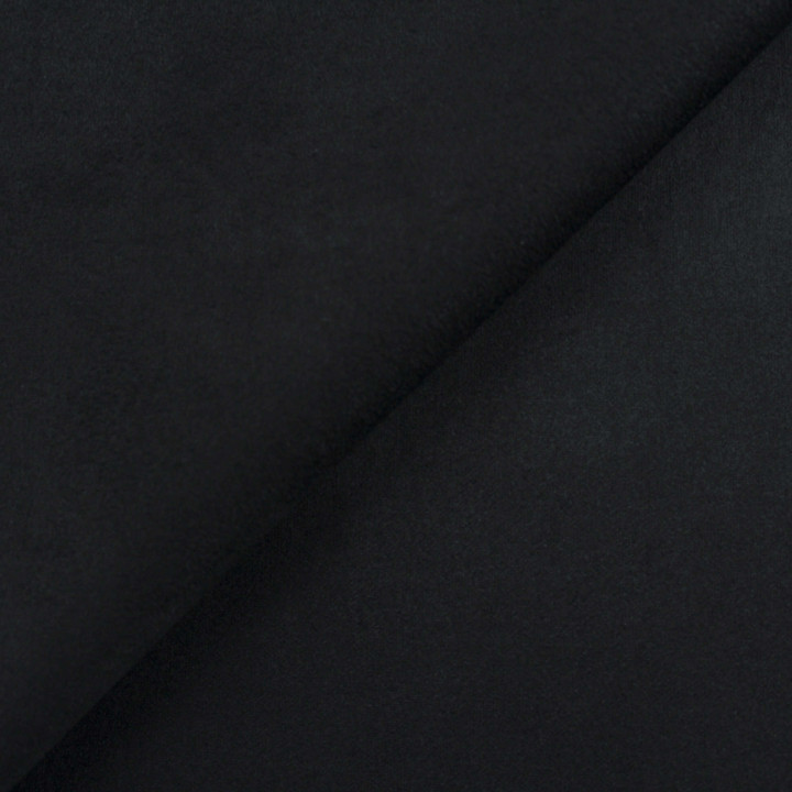 Tissu Suédine Noir Uni – Suédine Veloutée Douce & Résistante | Couture, Déco & Accessoires