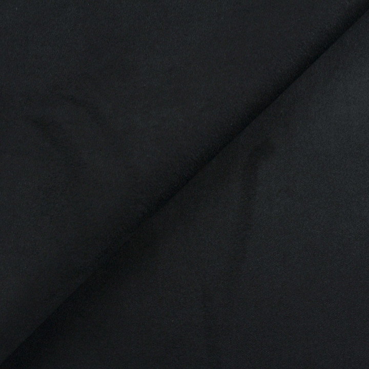 Tissu Suédine Noir Uni – Suédine Veloutée Douce & Résistante | Couture, Déco & Accessoires