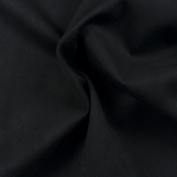 Tissu Suédine Noir Uni – Suédine Veloutée Douce & Résistante | Couture, Déco & Accessoires