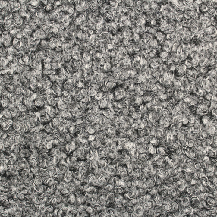 Tissu Lainage Bouclette Gris Mélangé Uni – Doux, Chaud et Résistant