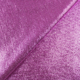 Tissu Jersey Rose Brillant à Paillettes – coupon de 3 m | Moline
