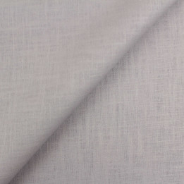 Tissu Lin Uni Gris Clair – Lin Haute Qualité – coupon de 3 m | Moline