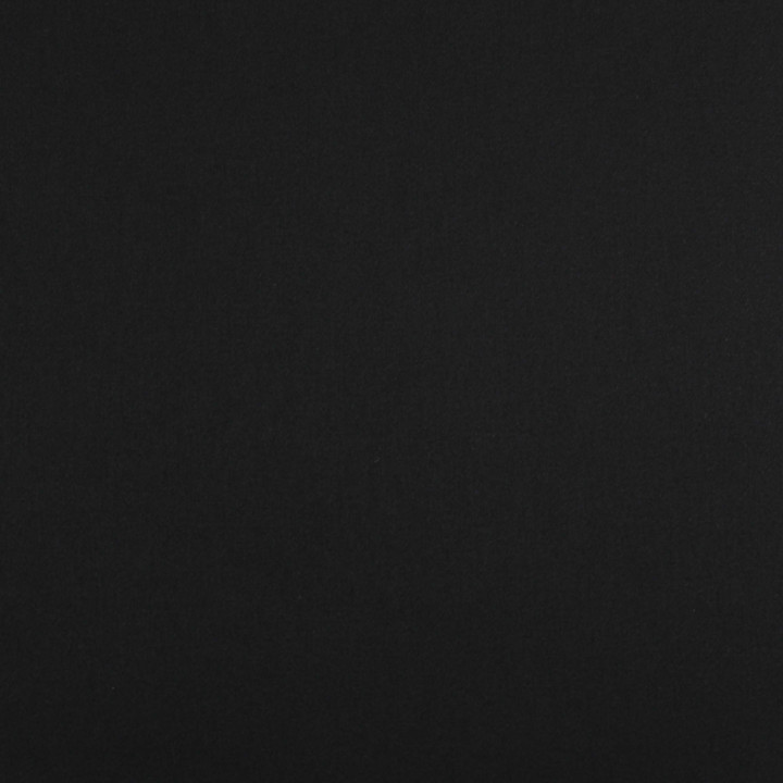 Satin de coton satiné noir intense légèrement brillant