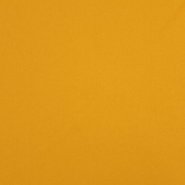 Tissu gabardine coton/polyester jaune moutarde uni