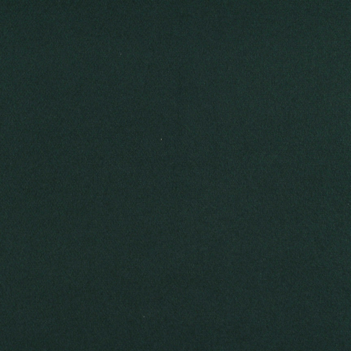Coupon de tissu caban vert bouteille uni