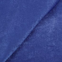 Tissu Satin Polyester Bleu Roi avec Légers Reflets | Moline
