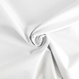 Tissu Satin Occultant Blanc