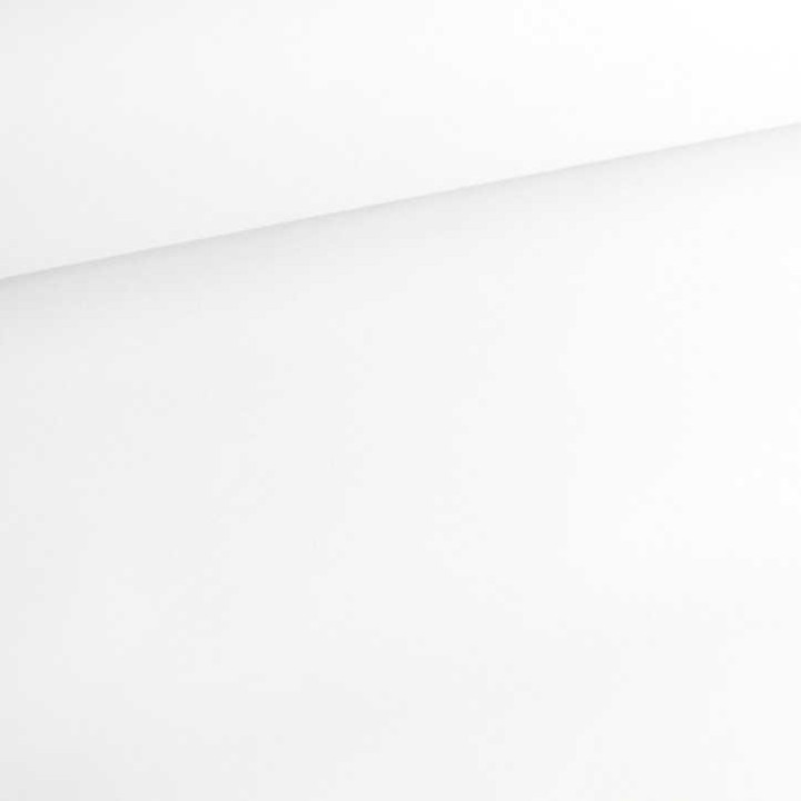 Tissu Satin Occultant Blanc