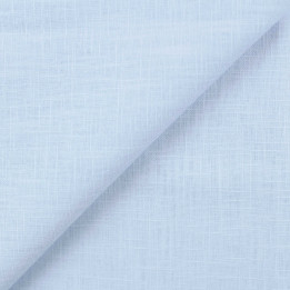 Tissu Lin Uni Bleu Cliel Clair – coupon de 3 m | Moline