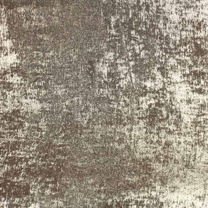Coupon Tissu Lamé Crinkle Taupe Doré
