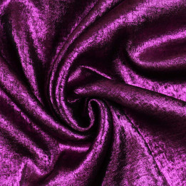 Coupon Tissu Lamé Uni Fuchsia Foncé