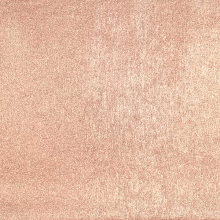 Coupon Tissu Lamé Uni Vieux Rose Saumon