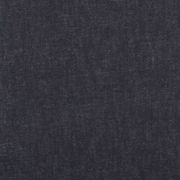 Tissu Coupon Jean Uni Bleu Indigo Foncé