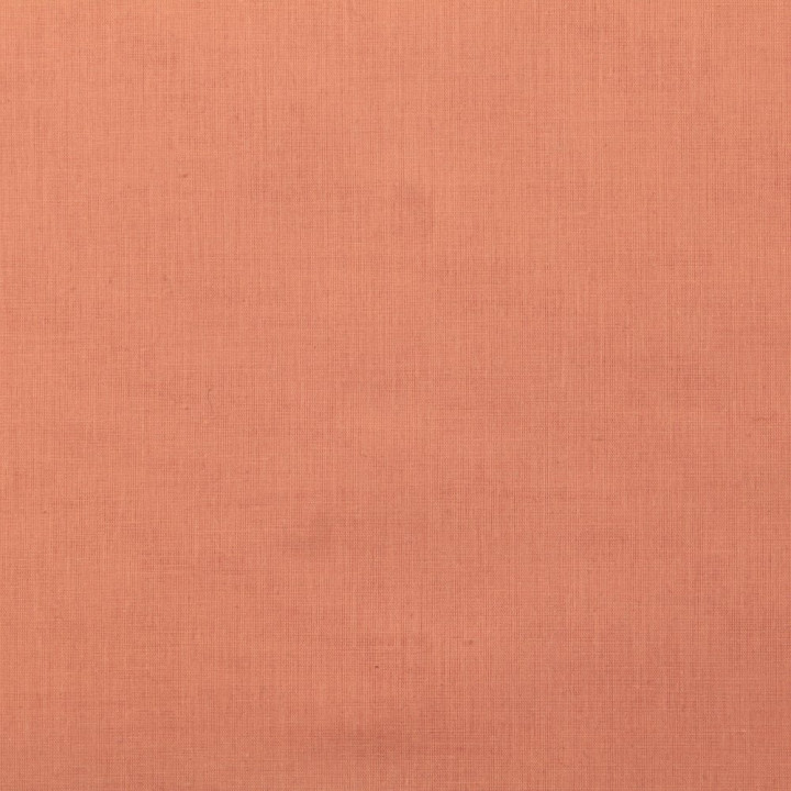 Tissu voile de coton uni rose