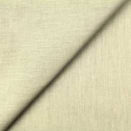 Tissu popeline de coton uni de couleur gris – coupon de 3 m | Moline