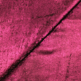 Tissus lamé de couleur rose fuchsia crêpe irisé | Moline