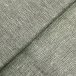 Tissu Lin Uni Gris Clair – Élégance Naturelle & Douceur | Moline