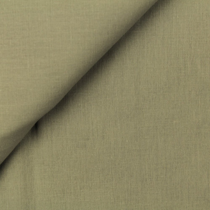 Tissu 100 % lin Uni Vert Clair Lime Acidulé