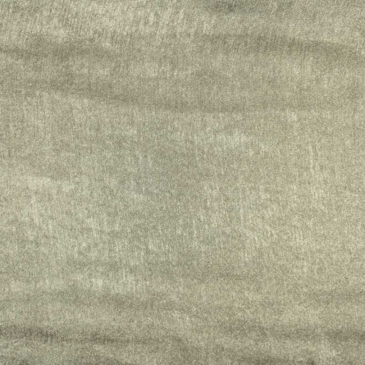 Coupon Tissu Lamé Uni Taupe Kaki