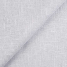 Tissu Lin Uni Bleu Ciel Pastel – 100% Lin Naturel pour Couture, Déco & Vêtements