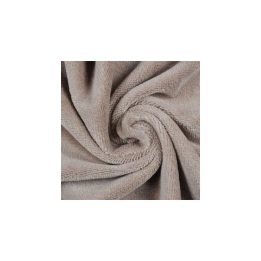 Tissu éponge de bambou taupe