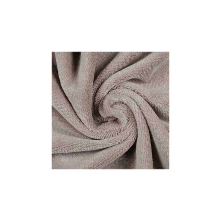 Tissu éponge de bambou taupe