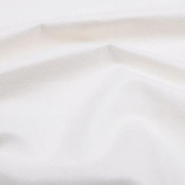 Tissu Suédine fjord blanc