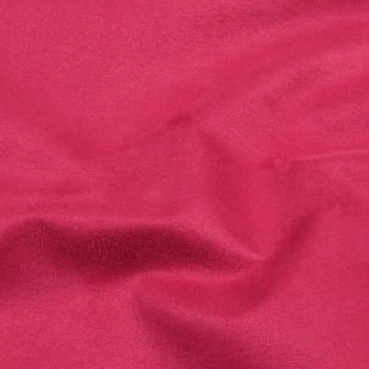 Tissu Suédine fjord cerise