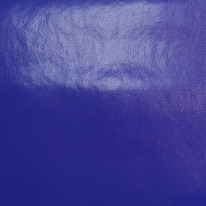 Toile cirée uni bleu roi